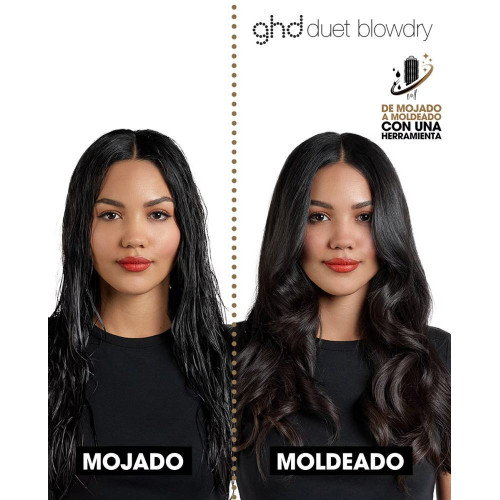 Cepillo secador 2 en 1 ghd duet blowdry white