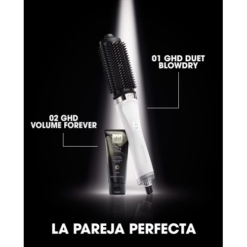 Cepillo secador 2 en 1 ghd duet blowdry white
