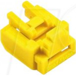 Cerradura de puerto, RJ45, 100 piezas, amarillo