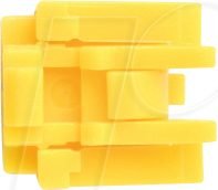 Cerradura de puerto, RJ45, 100 piezas, amarillo