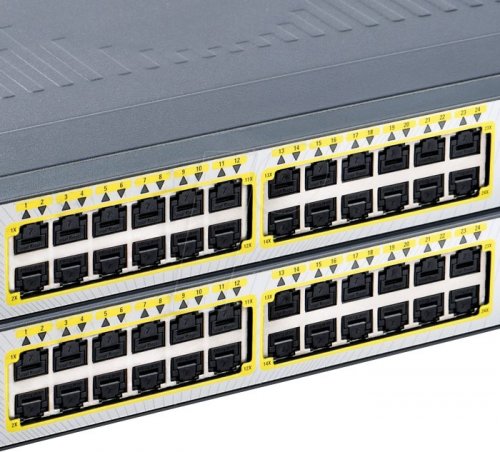 Cerradura de puerto, RJ45, 100 piezas, negro