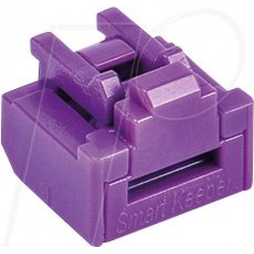 Cerradura de puerto, RJ45, 100 piezas, púrpura