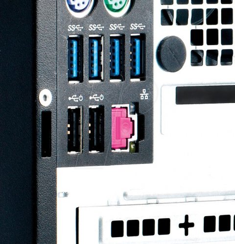 Cerradura de puerto, RJ45, 100 piezas, rosa