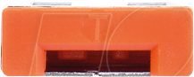 Cerradura de puerto, USB Tipo A, 100 piezas, naranja