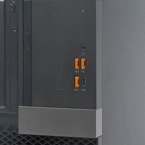 Cerradura de puerto, USB Tipo A, 100 piezas, naranja