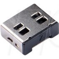 Cerradura de puerto, USB Tipo A, 100 piezas, negro