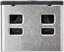 Cerradura de puerto, USB Tipo A, 100 piezas, negro