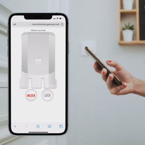 Cerradura de Seguridad Invisible Remock PRO