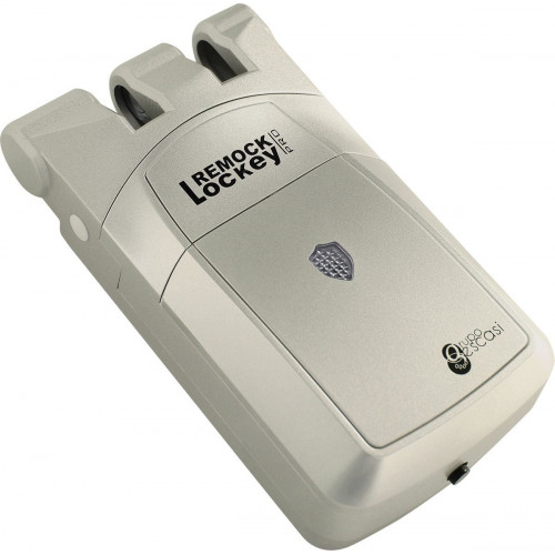 Cerradura eléctrica REMOCK LOCKEY RLP PRO dorado con mando a distancia