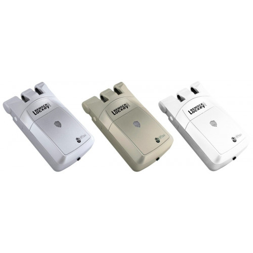Cerradura eléctrica REMOCK LOCKEY RLP PRO dorado con mando a distancia