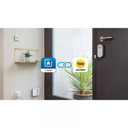 Cerradura inteligente Bosch Yale Linus Smart Lock WiFi y Radio Apertura con App Compatible con Alexa y Google Home