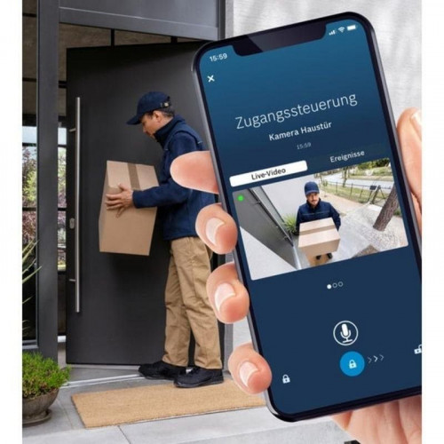 Cerradura inteligente Bosch Yale Linus Smart Lock WiFi y Radio Apertura con App Compatible con Alexa y Google Home