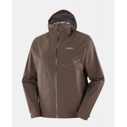 Chaqueta de hombre Bonatti Waterproof JKT M Salomon Marrón