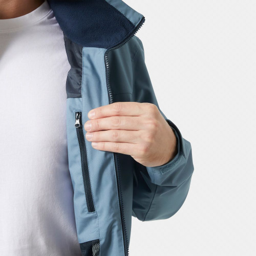 Chaqueta de hombre Crew Hooded 2.0 Helly Hansen Azul