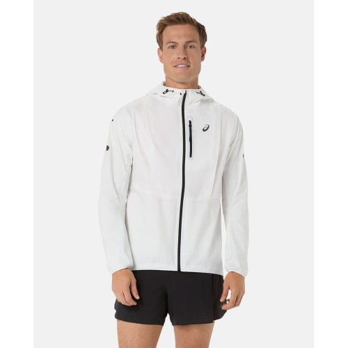 Chaqueta impermeable de hombre Fujitrail Elite Waterproof Jacket Asics Natural