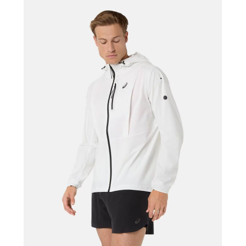 Chaqueta impermeable de hombre Fujitrail Elite Waterproof Jacket Asics Natural