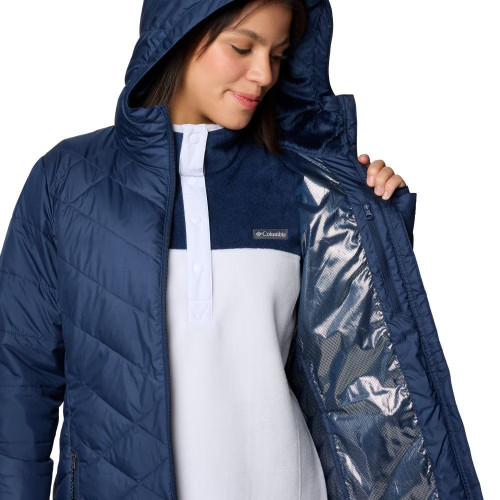 Chaqueta mujer Heavenly™ Long Columbia Azul marino