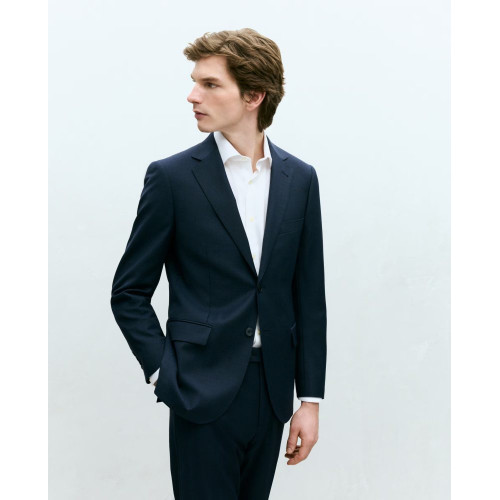 Chaqueta traje separate de hombre regular lavable Azul marino