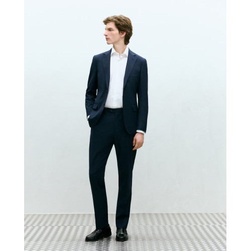 Chaqueta traje separate de hombre regular lavable Azul marino