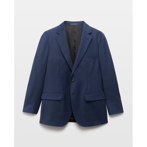 Chaqueta traje separate de hombre regular lavable Azul marino