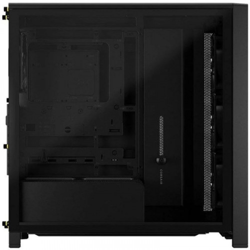 Chasis Corsair FRAME 4000D Wood RS panel madera nogal 4 ventiladores PWM