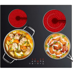 Ciarra x CDV 60 cm Electric Ceramic Hob 4 Zones