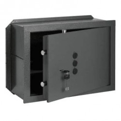 CISA Caja fuerte con llave y combinación '82210' cm 36 x 49 x 25 -