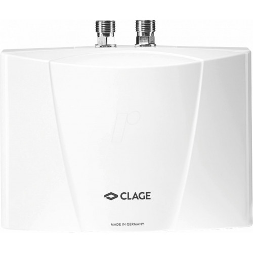 CLAGE calentador de agua, 2 l/min, resistente a la presió