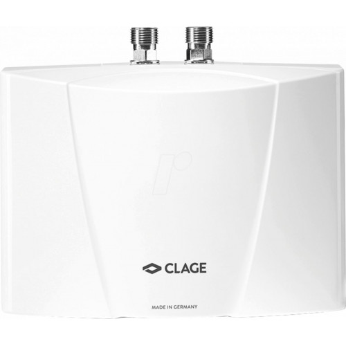 CLAGE calentador de agua, 3,3 l/min, resistente a la presi&oacut