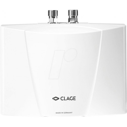 CLAGE calentador de agua, 3,3 l/min, sin presión