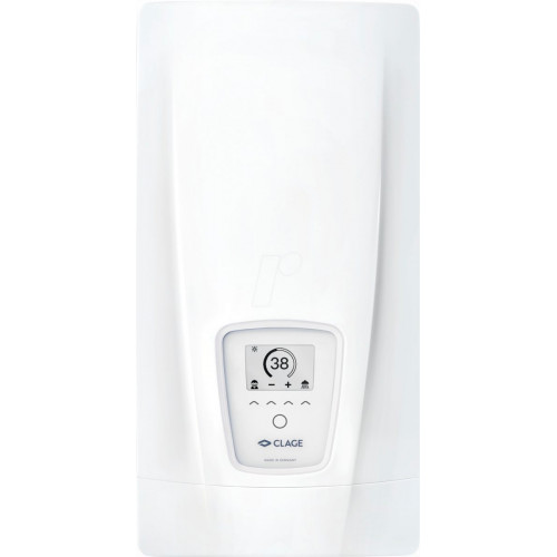 CLAGE calentador de agua, 9,2-13,8 l/min, resistente a la presi&