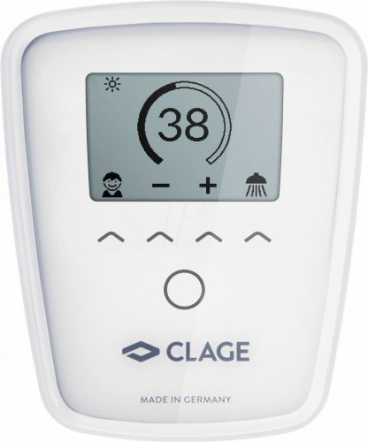 CLAGE calentador de agua, 9,2-13,8 l/min, resistente a la presi&