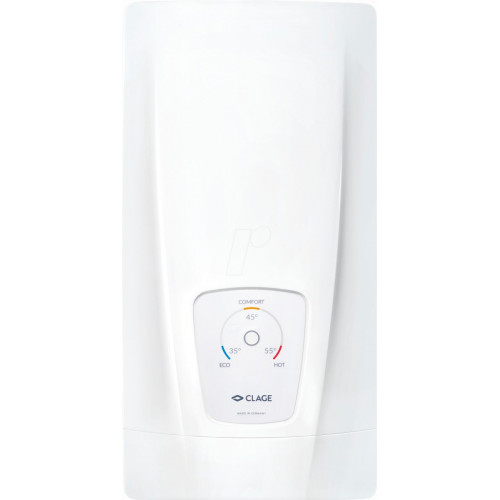CLAGE calentador de agua, 9,2 l/min, resistente a la presi&oacut