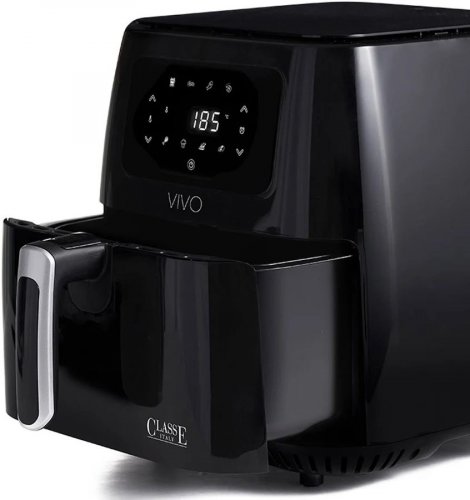 Classe Freidora de Aire 6.5 litros negro brillo VIVO Air fryer