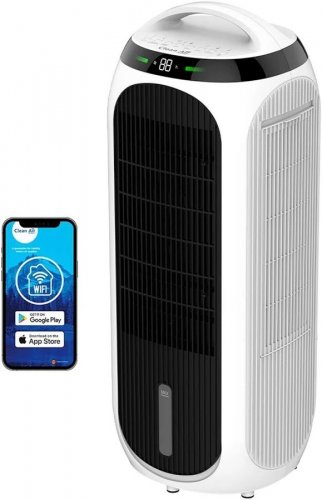 Clean Air Optima Climatizador evaporativo purificador y humidificador 4en1 ca-106