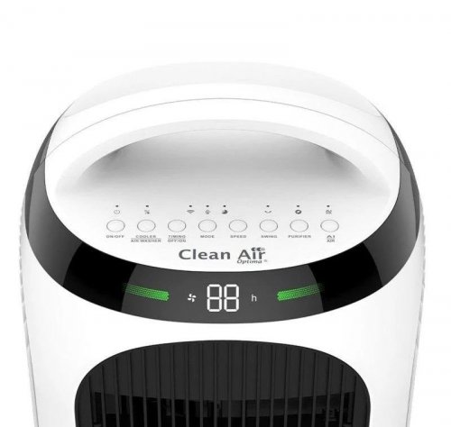 Clean Air Optima Climatizador evaporativo purificador y humidificador 4en1 ca-106
