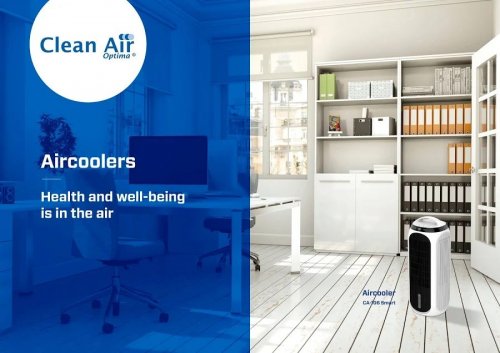 Clean Air Optima Climatizador evaporativo purificador y humidificador 4en1 ca-106