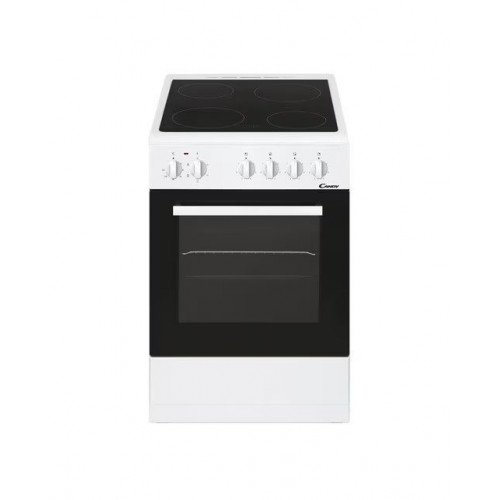 Cocina compacta Candy con placa vitrocerámica con 4 zonas y horno multifunción - CVE5436FEEW/E Blanco