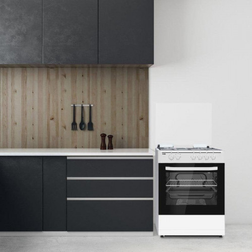 Cocina de gas Svan SKGW4602 60 cm 4 quemadores horno 63l