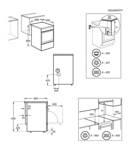 Cocina Electrolux LKR620066X