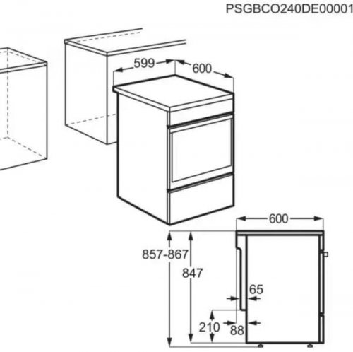 Cocina Electrolux LKR620066X
