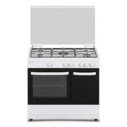 COCINA GAS ASPES 90CM BLANCA HORNO 62L