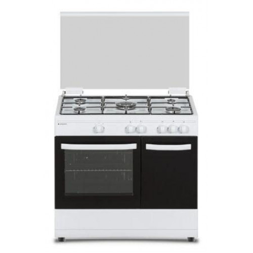 COCINA GAS ASPES 90CM BLANCA HORNO 62L