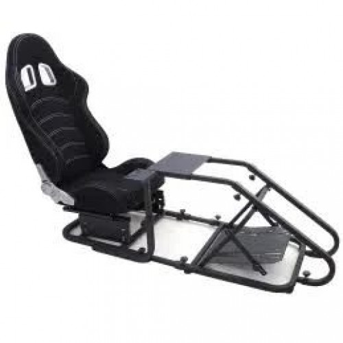 Cockpit Simulador de Carreras Sim Rig 1 Asiento Baquet Esports PS5 Xbox PC