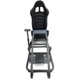Cockpit Simulador de Carreras Sim Rig 1 Asiento Baquet Esports PS5 Xbox PC