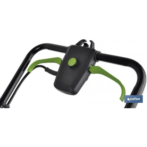 Cofan Cortacesped Eléctrico con Ruedas 36V 3200 Rpm 5 Posiciones de Corte