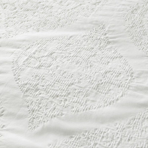 Colcha algodón Nicole EuroVolter Blanco