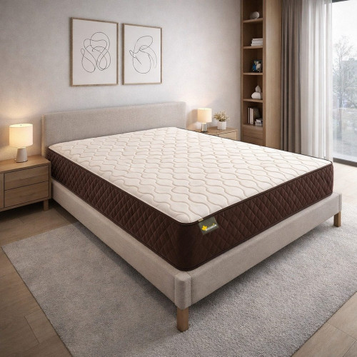 Colchón 150x200, Viscoelástico Alta Firmeza Descansin, Ideal para Personas con Dolores de Espalda, Premium, Tejido Transpirable y Antiacaros
