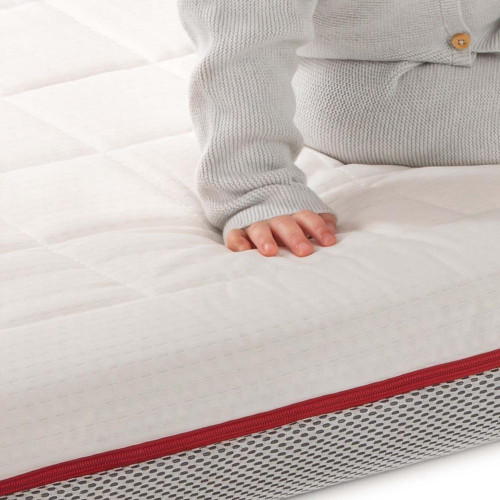 Colchón Ecus Kids Pigü Antiplagiocefalia transpirable blanco (disponible en varias medidas) Blanco