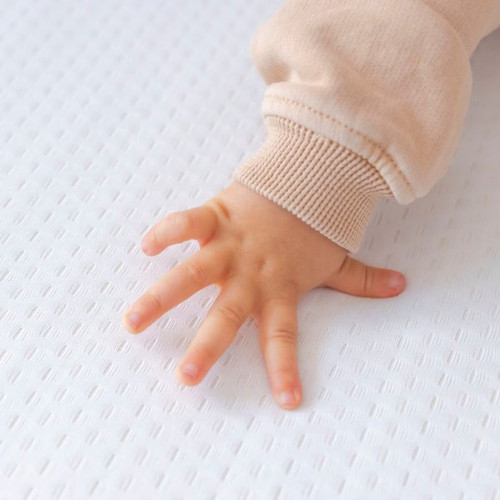 Colchón para Cuna Ecus Kids Care Antiplagiocefalia blanco (disponible en varias medidas) Blanco